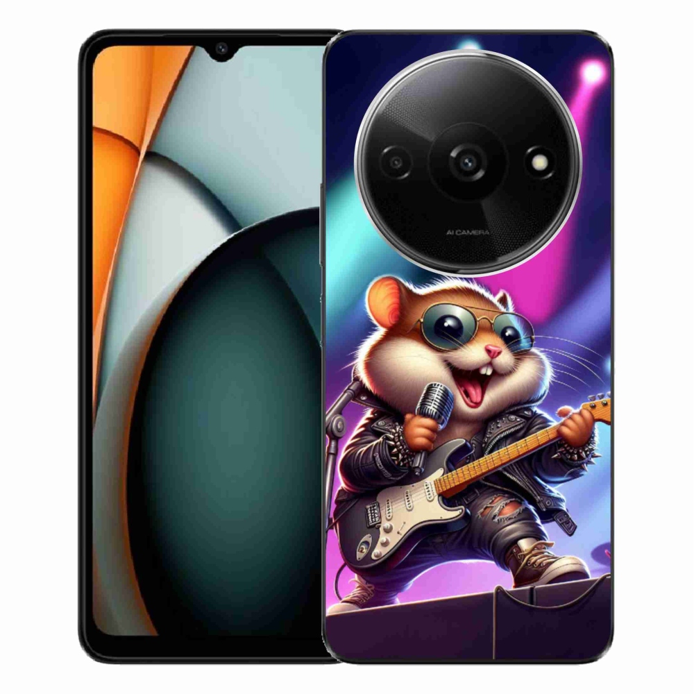 Gélový kryt mmCase na Xiaomi Redmi A3 - škrečok rocker