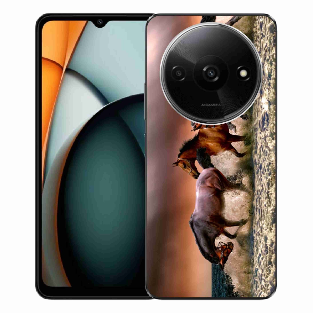 Gélový obal mmCase na Xiaomi Redmi A3 - kone 1