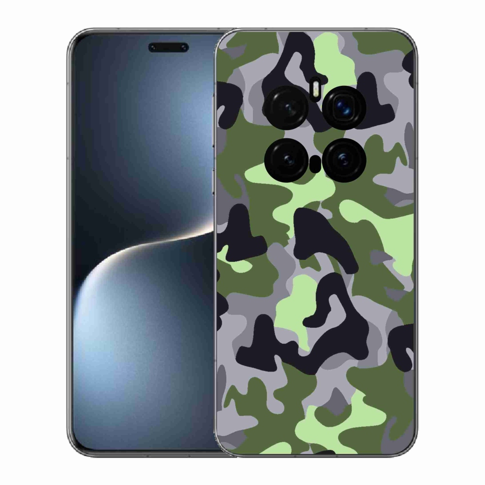 Gélový kryt mmCase na Honor Magic 7 Pro 5G - maskáčový vzor 7