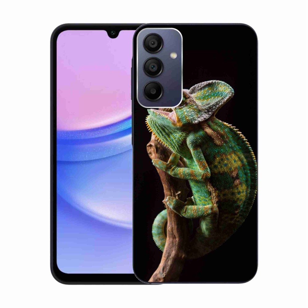 Gélový kryt mmCase na Samsung Galaxy A15 4G/5G - chameleón