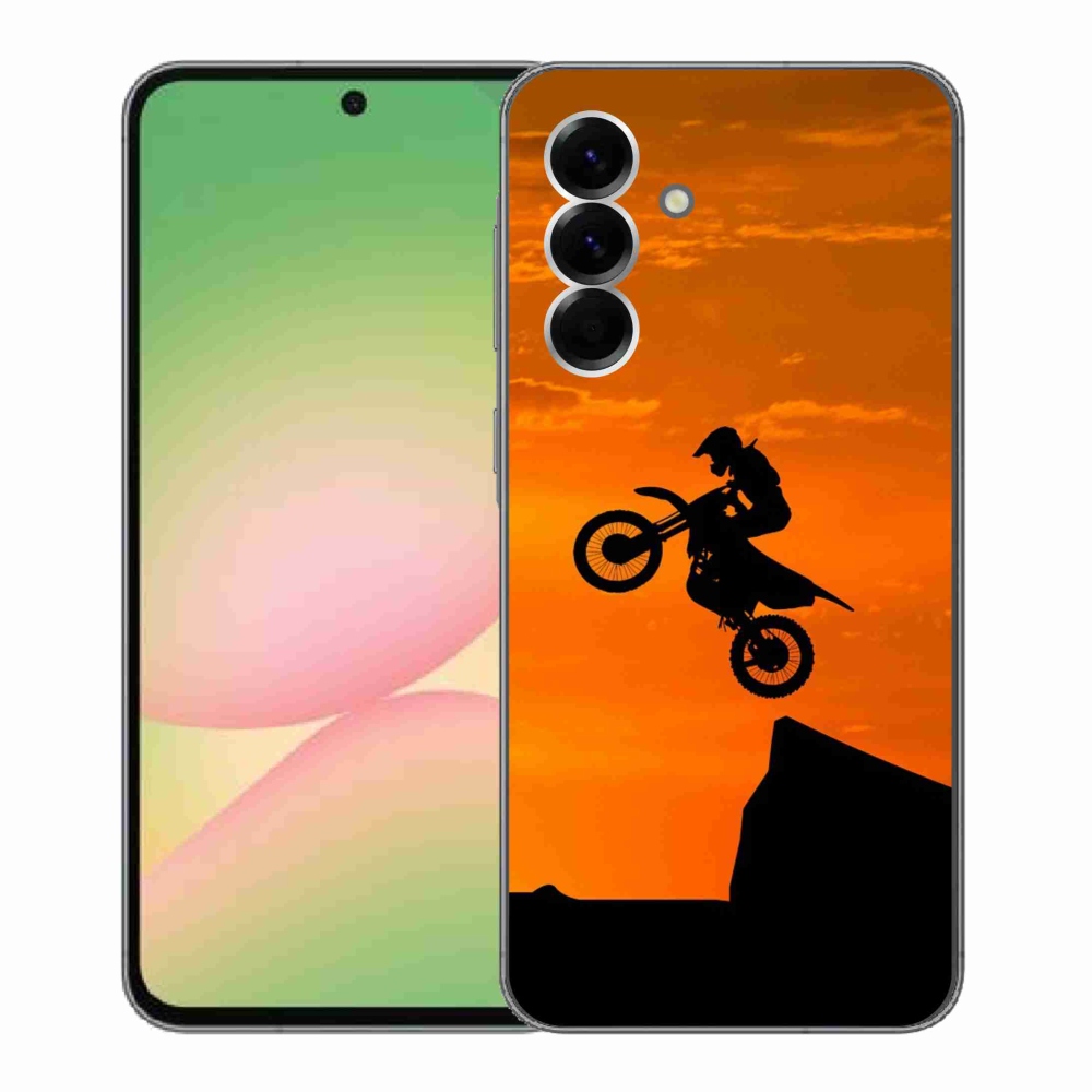 Gélový kryt mmCase na Samsung Galaxy A56 5G - motocross