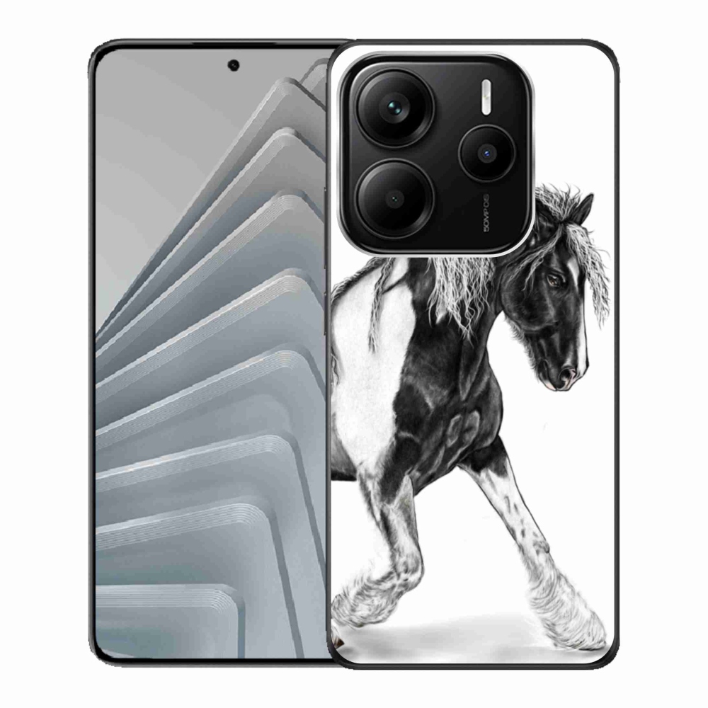 Gélový kryt mmCase na Xiaomi Redmi Note 14 5G - kôň