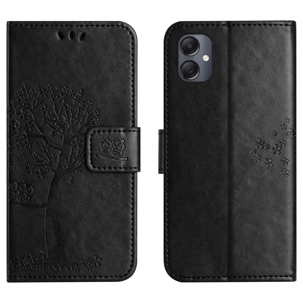 Tree knižkové púzdro na Samsung Galaxy A07 4G - čierne