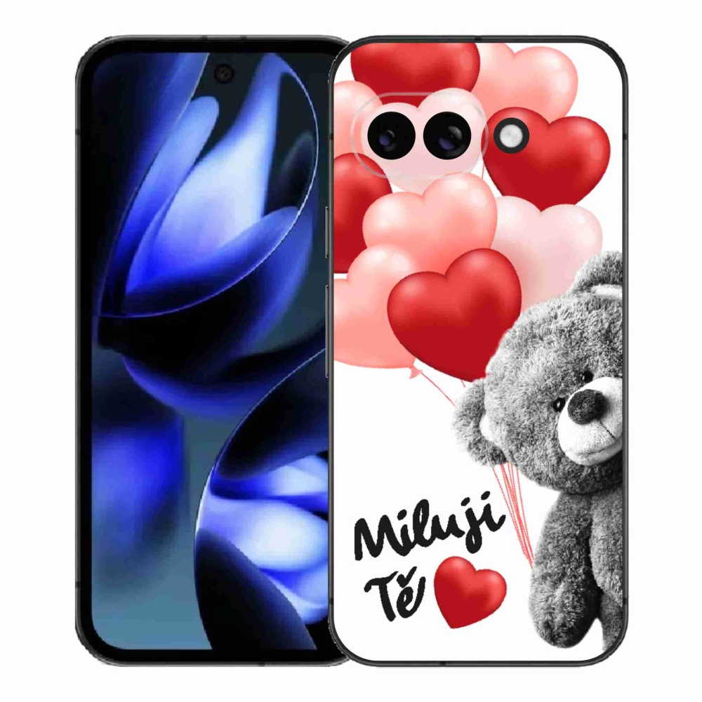 Gélový kryt mmCase na Google Pixel 9a - milujem Ťa