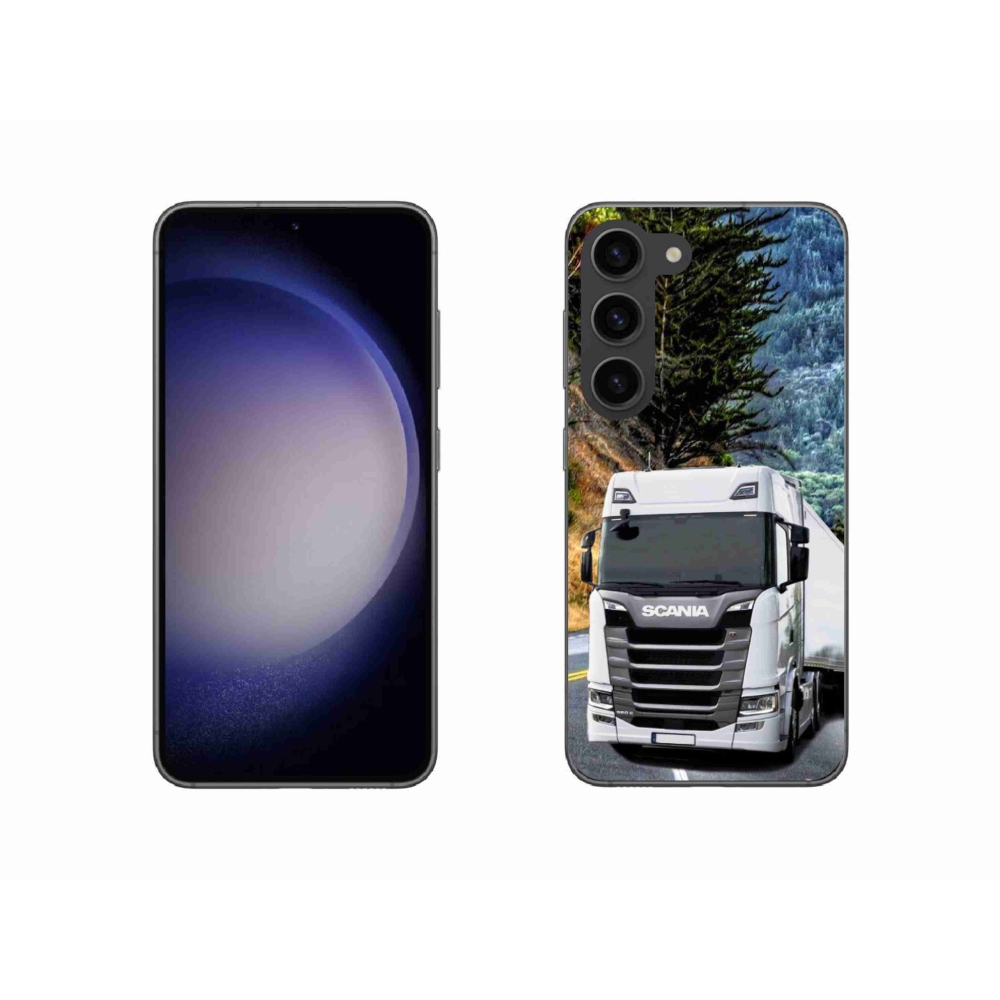 Gélový kryt mmCase na Samsung Galaxy S23 5G - kamión 1