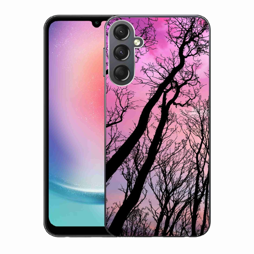 Gélový obal mmCase na Samsung Galaxy A24 - opadané stromy