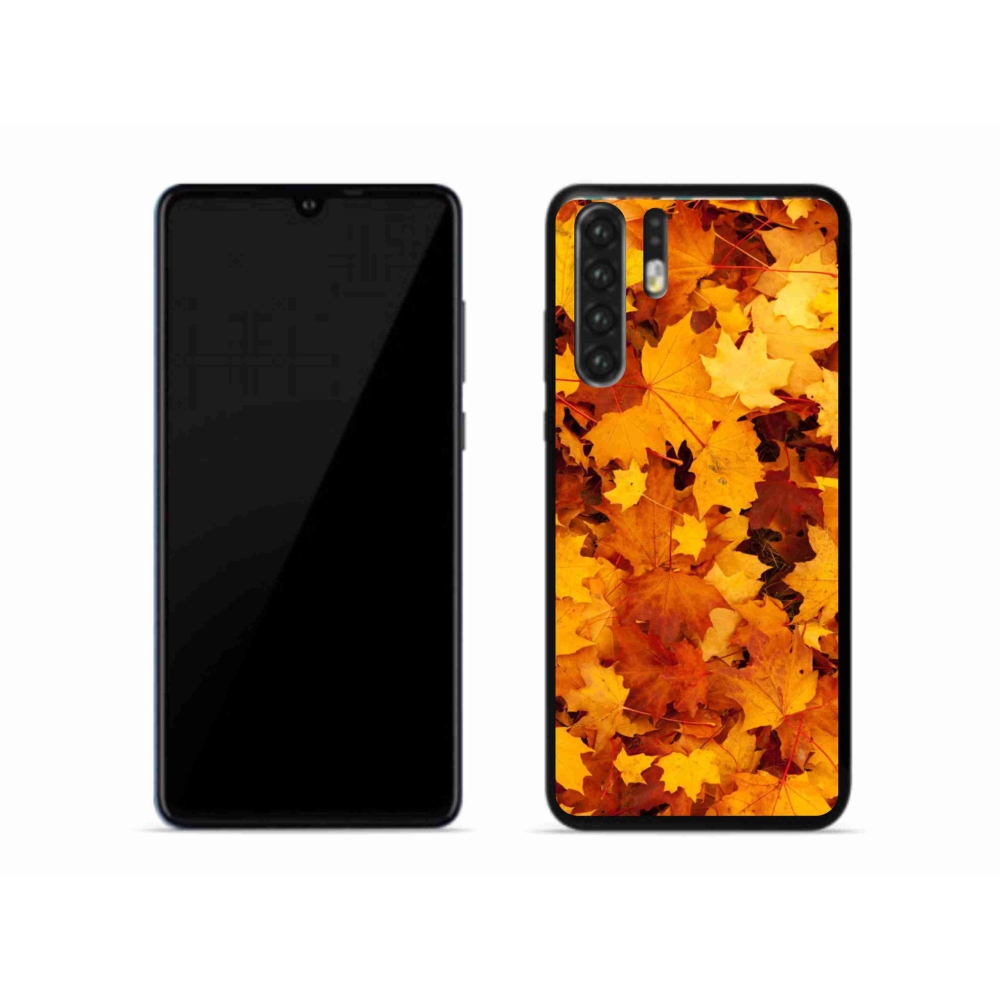 Gélový kryt mmCase na mobil Huawei P30 Pro - javorové listy