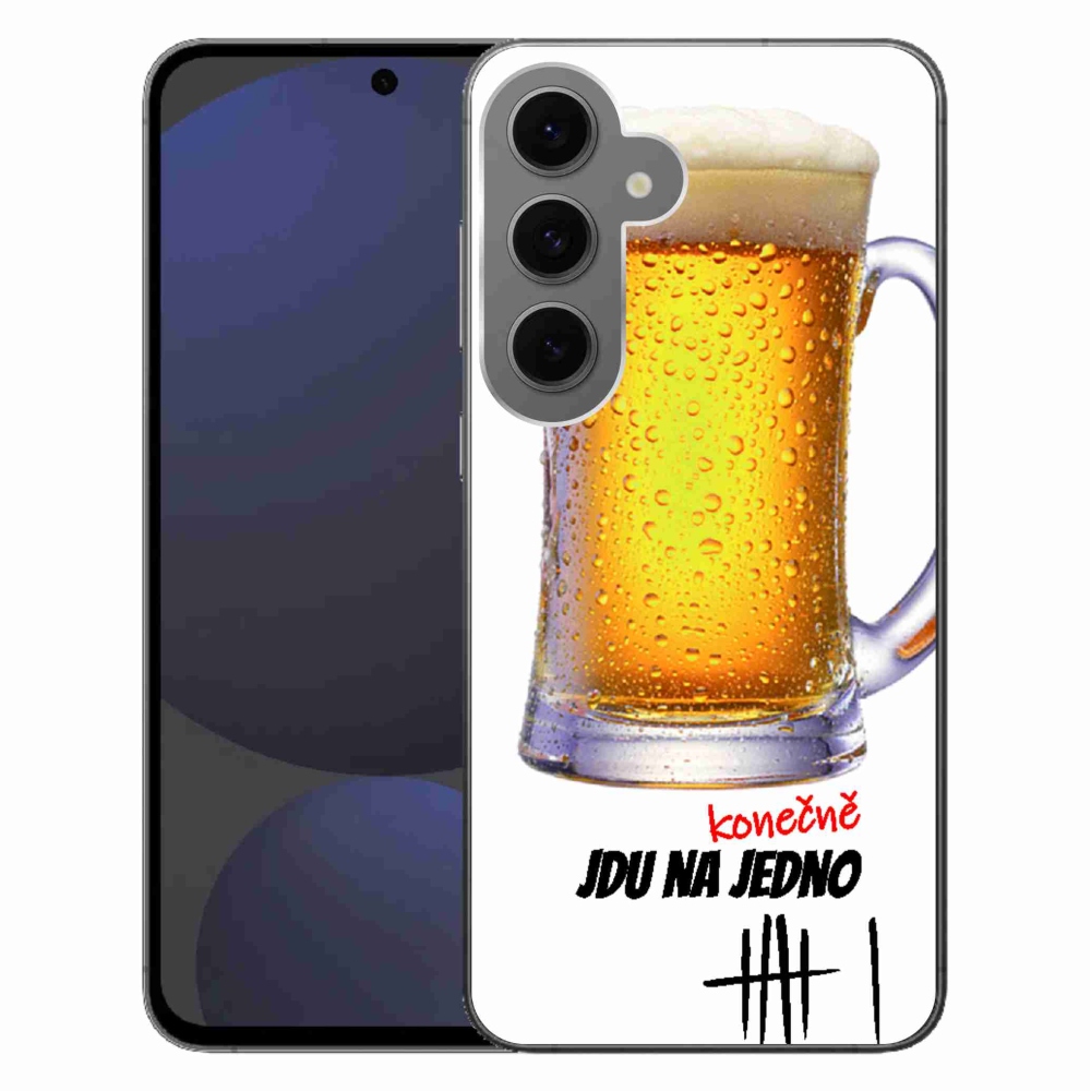 Gélový kryt mmCase na Samsung Galaxy S24 FE - idem na jedno