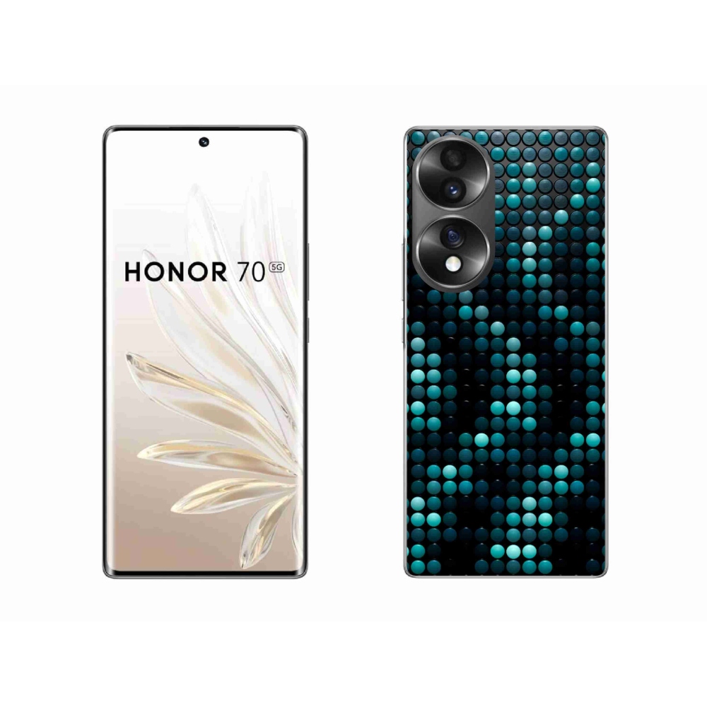 Gélový kryt mmCase na Honor 70 - abstraktný motív 15