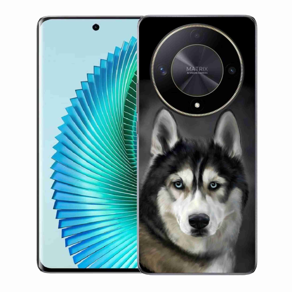 Gélový obal mmCase na Honor Magic 6 Lite 5G - husky