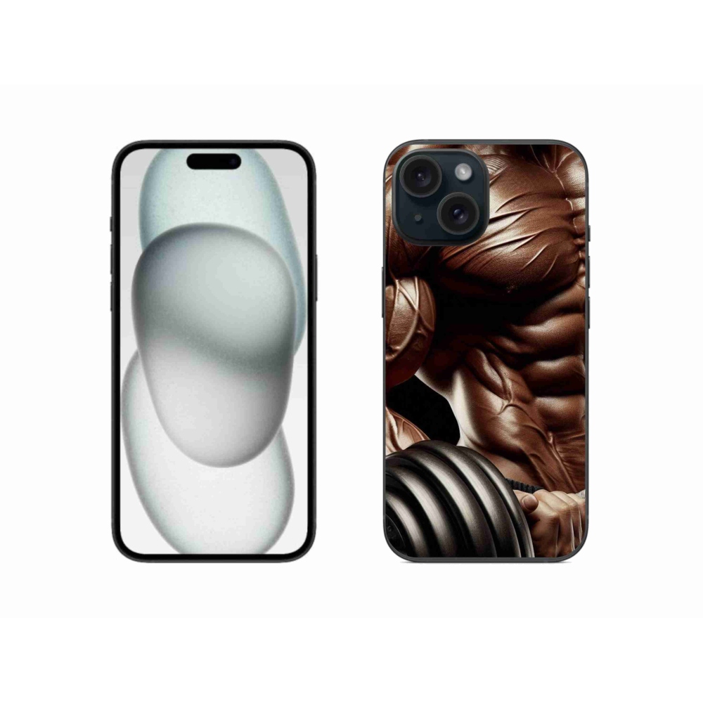 Gélový kryt mmCase na iPhone 15 - posilňovanie 4