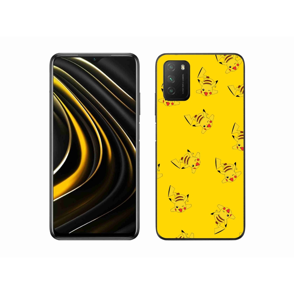 Gélový kryt mmCase na Xiaomi Poco M3 - pikachu