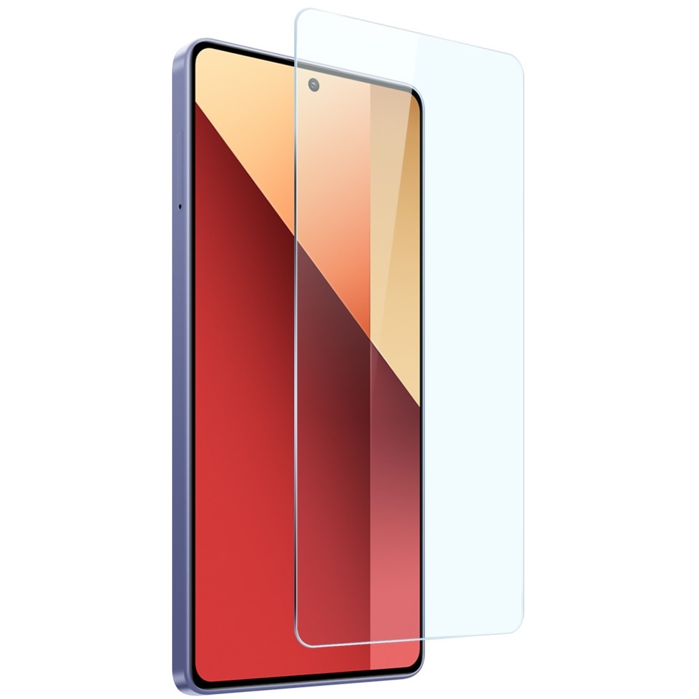 NORTHJO priehľadný gélový obal + tvrdené sklo na Xiaomi Redmi Note 13 Pro/Poco M6 Pro - priehľadný