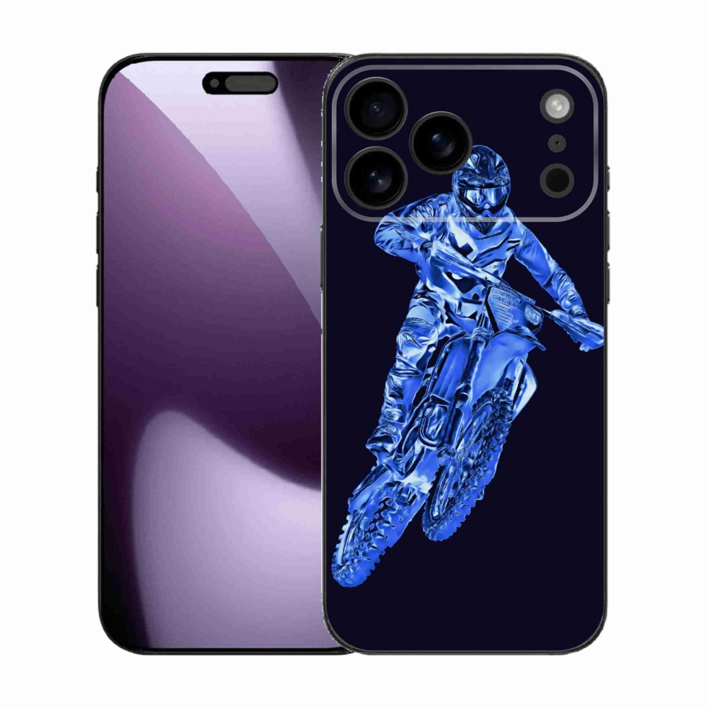 Gélový kryt mmCase na iPhone 17 Pro Max - motocross 1