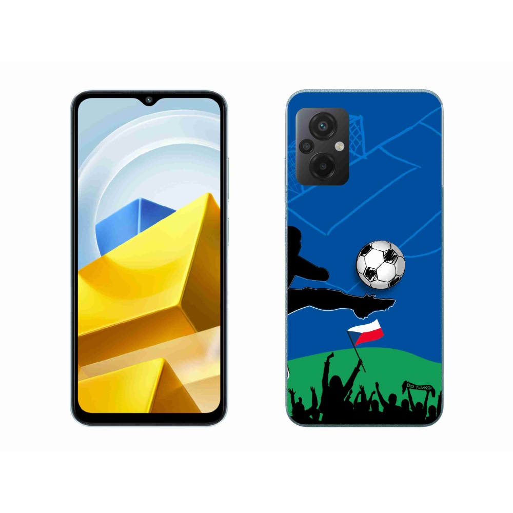 Gélový kryt mmCase na Xiaomi Poco M5 4G - fanúšikovia futbalu