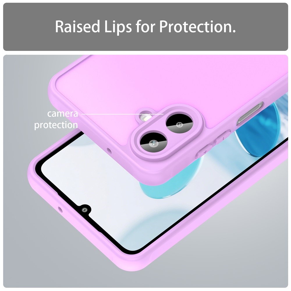 Proof gélový obal s pevným chrbtom na Samsung Galaxy A07 4G - svetlofialový