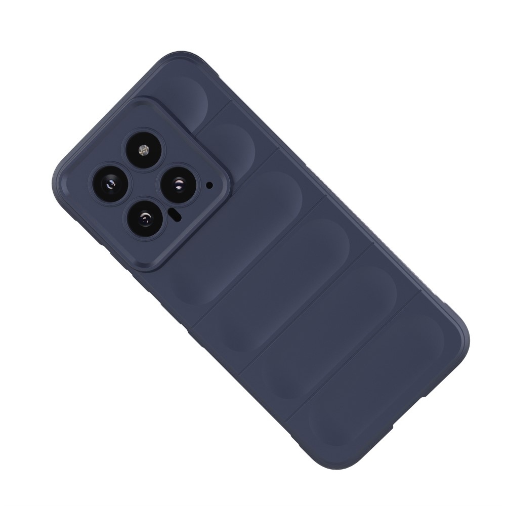 Rugg odolný gélový obal na Xiaomi 14 - tmavomodrý