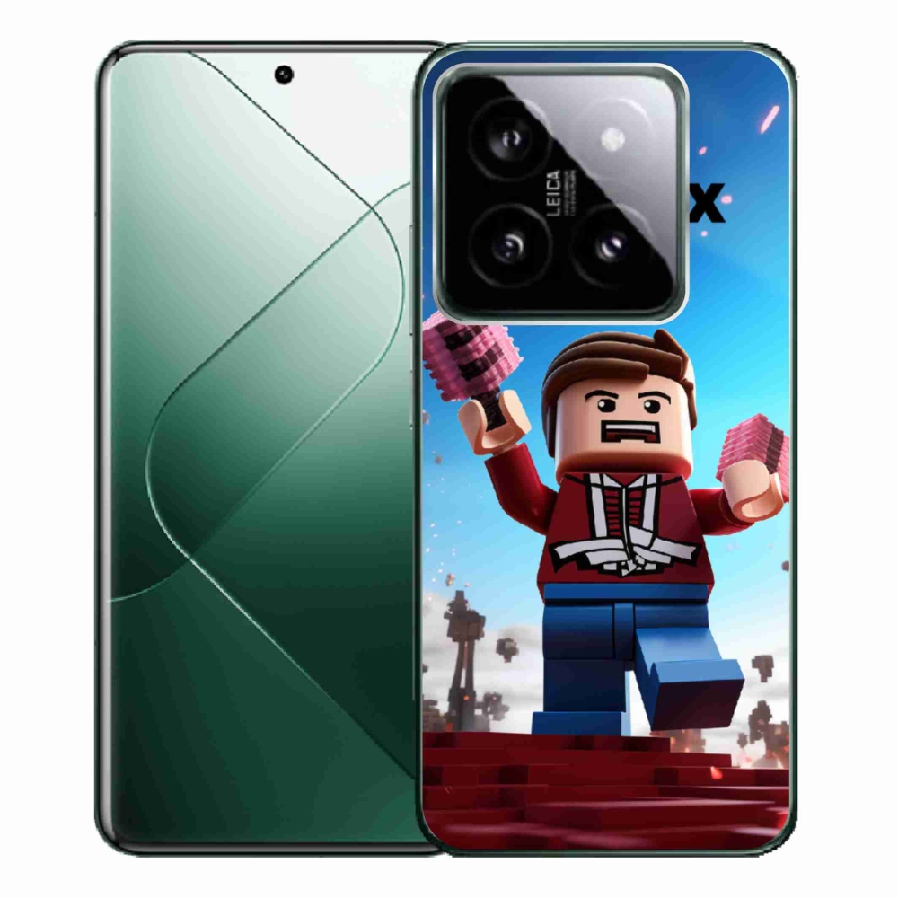 Gélový kryt mmCase na Xiaomi 14 Pro - roblox 2