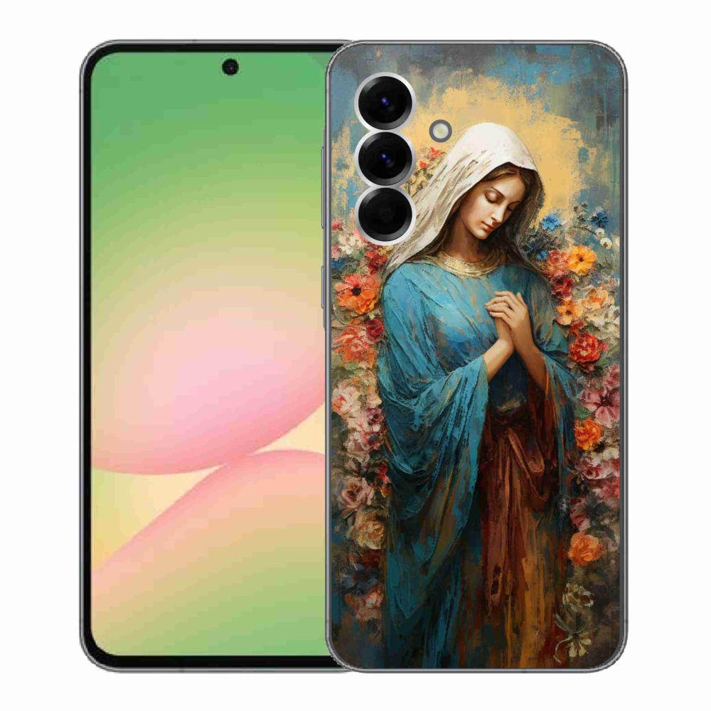 Gélový kryt mmCase na Samsung Galaxy A56 5G - svätá žena