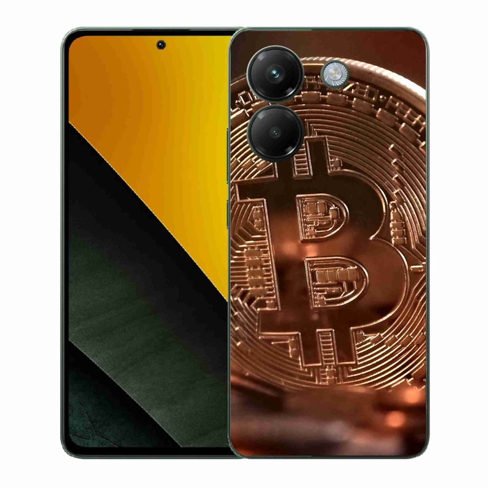 Gélový kryt mmCase na Xiaomi Poco M7 Pro 5G - bitcoin