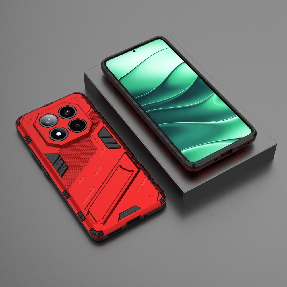 Armory odolný kryt na Xiaomi Redmi Note 14 Pro 5G/Poco X7 5G - červený