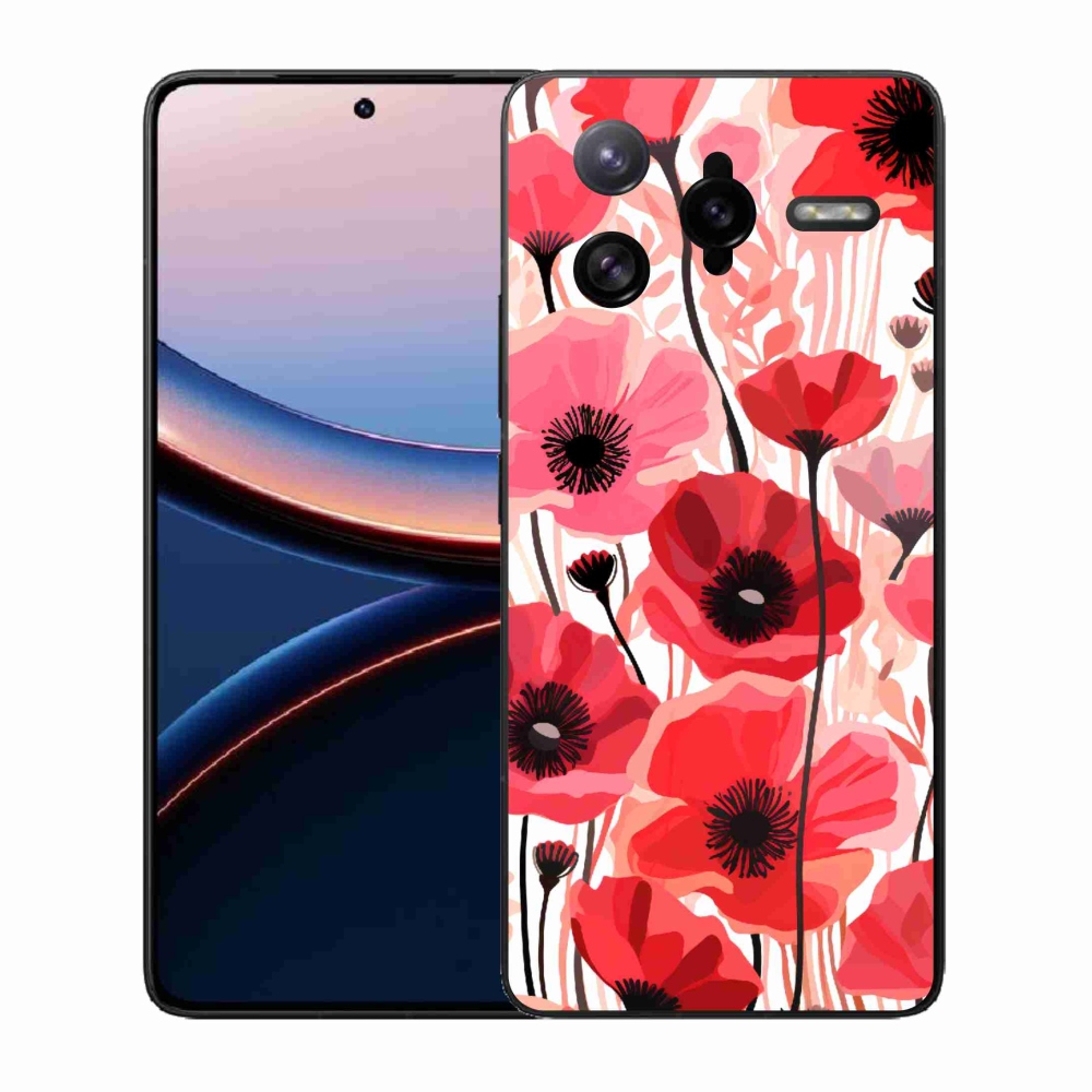Gélový kryt mmCase na Xiaomi Poco F7 Ultra - vlčí mak 1