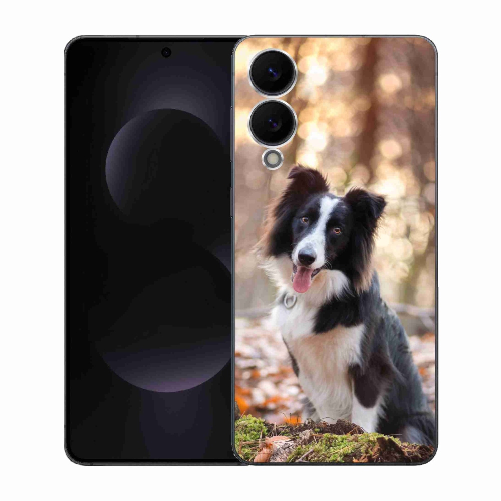 Gélový kryt mmCase na Samsung Galaxy S25 Edge - border kólia 1