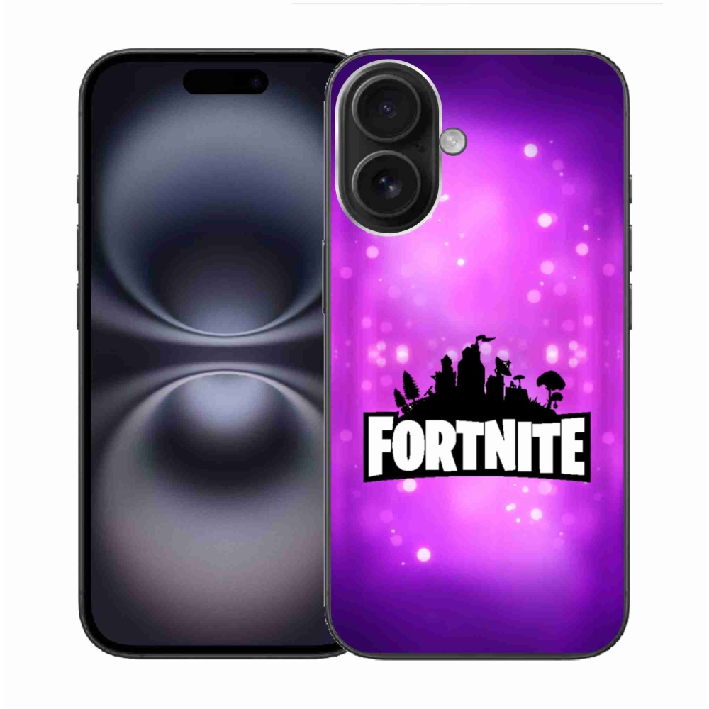 Gélový kryt mmCase na iPhone 16 - fortnite 2