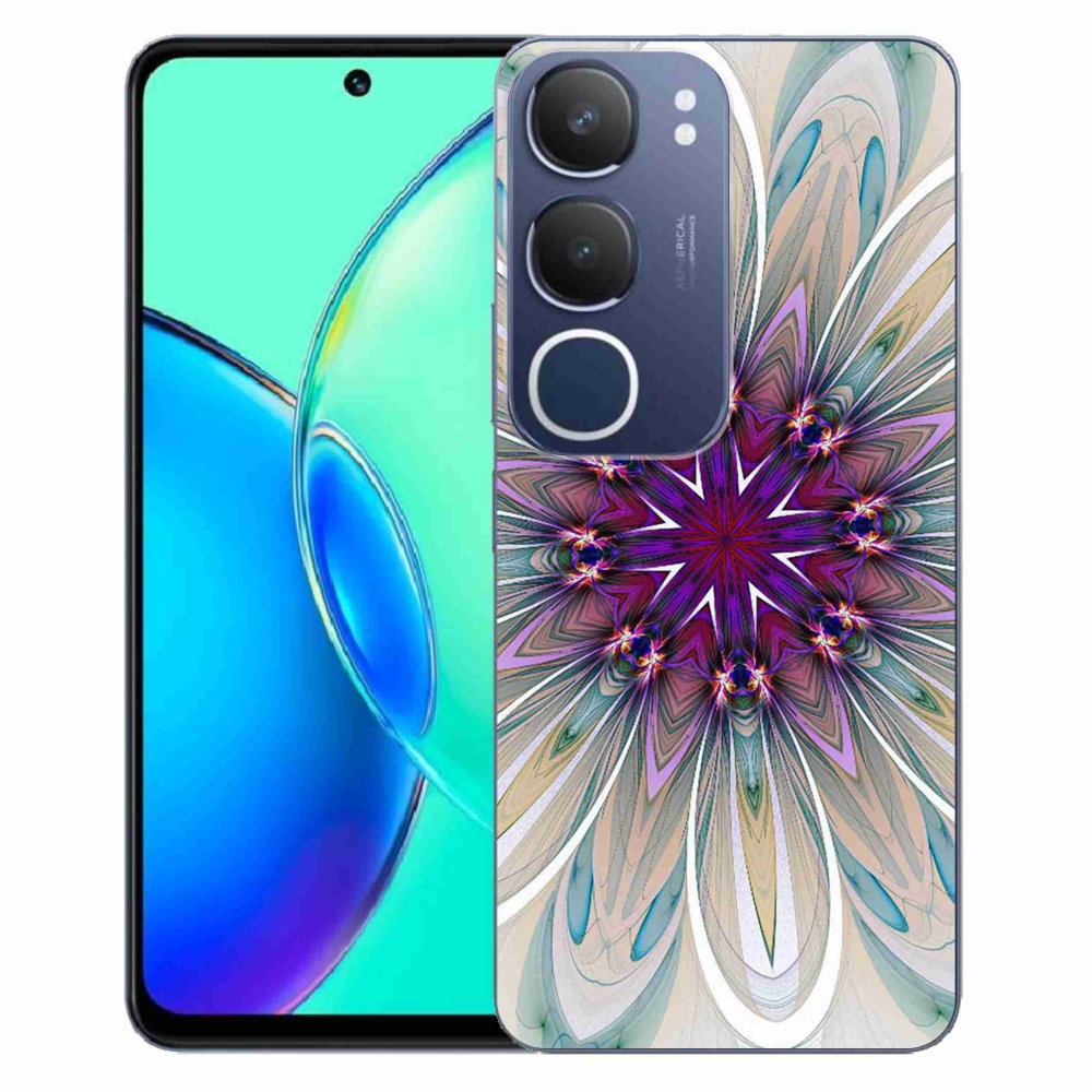 Gélový kryt mmCase na Vivo Y19s - abstrakt 10