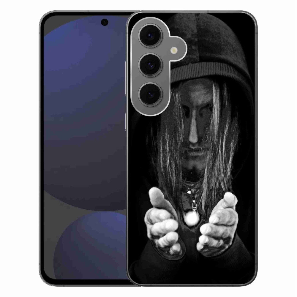 Gélový kryt mmCase na Samsung Galaxy S24 FE - tajomná osoba