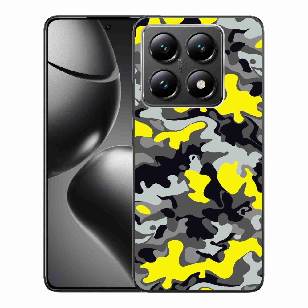 Gélový kryt mmCase na Xiaomi 14T - maskáčový vzor 6