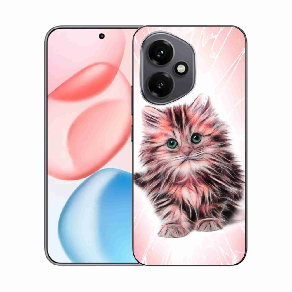 Gélový kryt mmCase na Honor 400 - roztomilé mačiatko