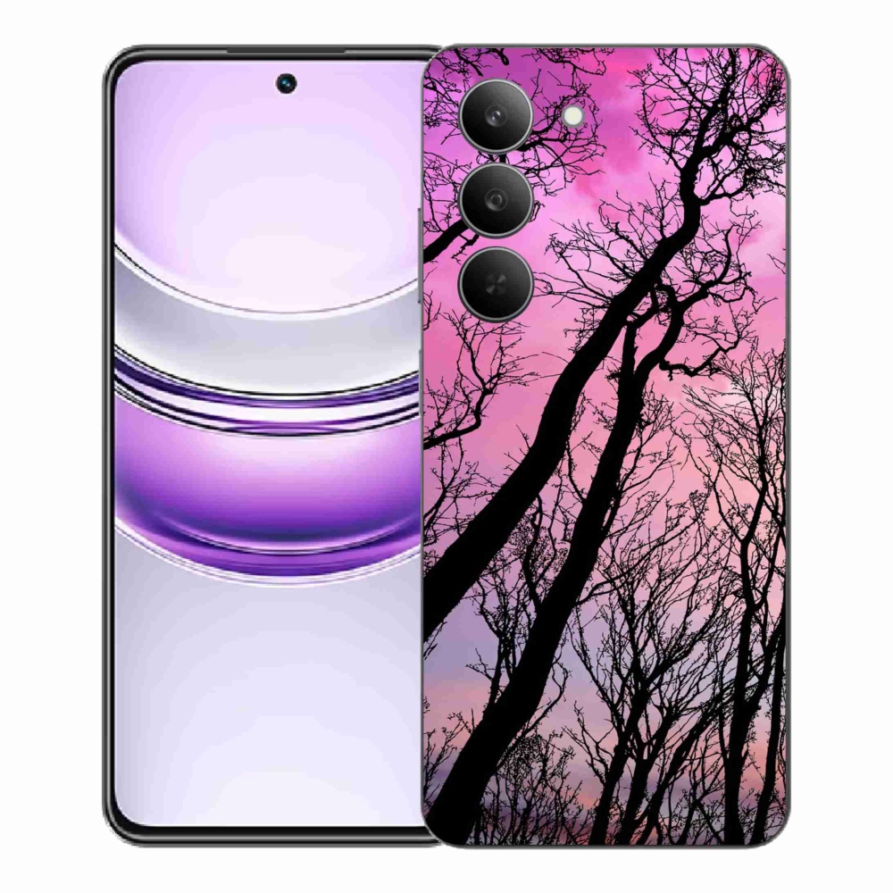 Gélový kryt mmCase na Realme 14x 5G - opadané stromy