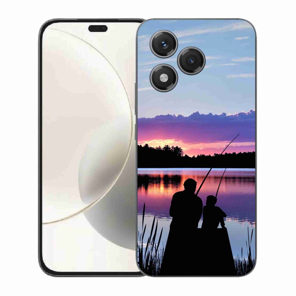 Gélový kryt mmCase na Honor 400 Lite - rybárčenie 2