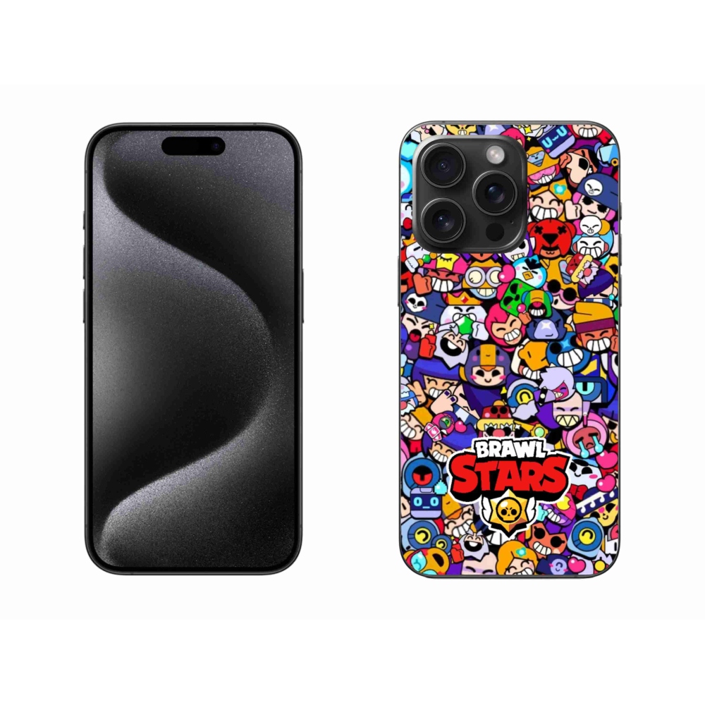 Gélový kryt mmCase na iPhone 15 Pro Max - brawl stars 2