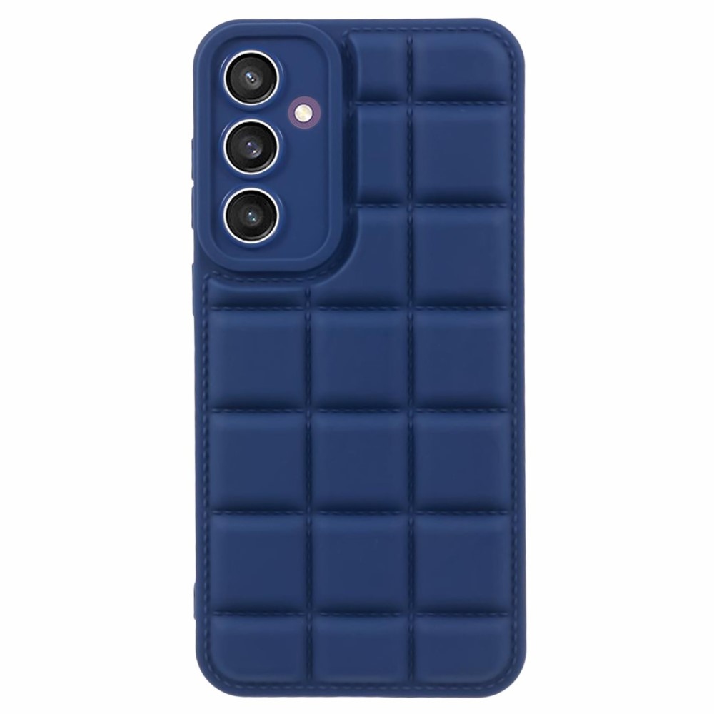 Grid odolný gélový obal na Samsung Galaxy S23 FE - modrý