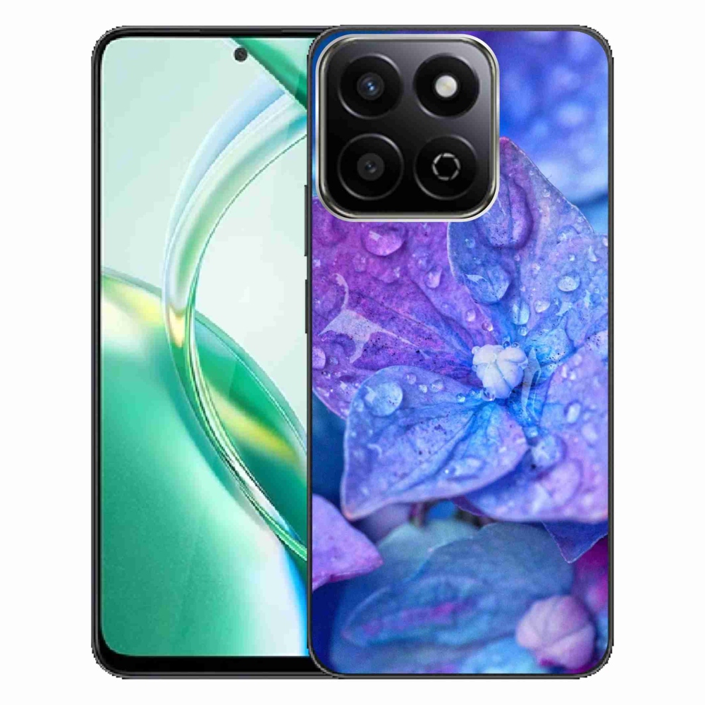 Gélový kryt mmCase na Honor 200 Smart 5G - fialový kvet