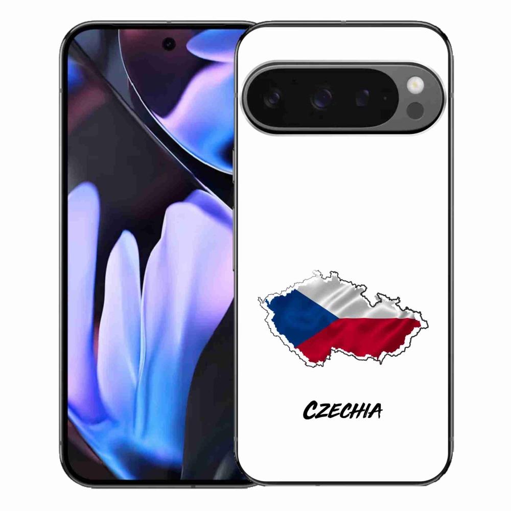 Gélový kryt mmCase na Google Pixel 9 Pro XL - Czechia biele pozadie