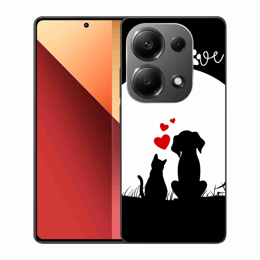 Gélový obal mmCase na Xiaomi Redmi Note 13 Pro 4G/Poco M6 Pro - zvieracia láska