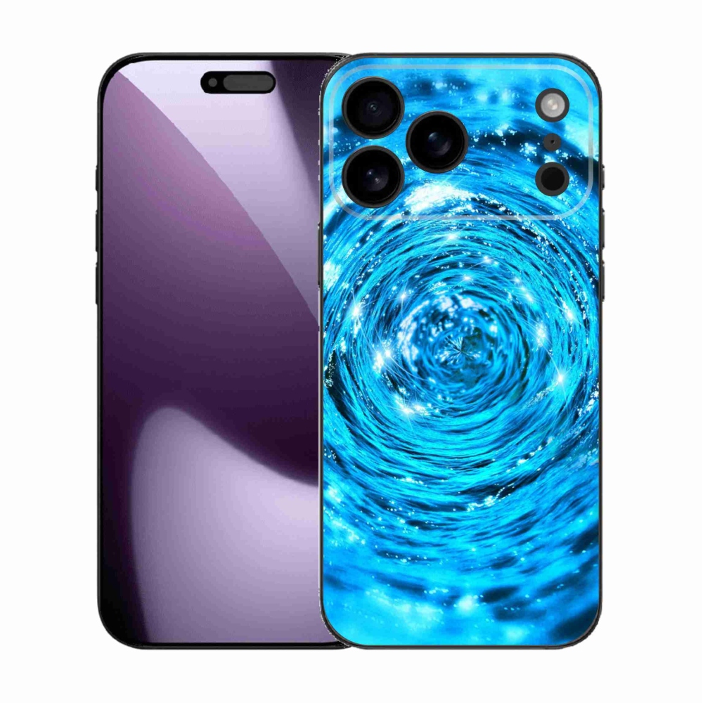Gélový kryt mmCase na iPhone 17 Pro Max - vodný vír