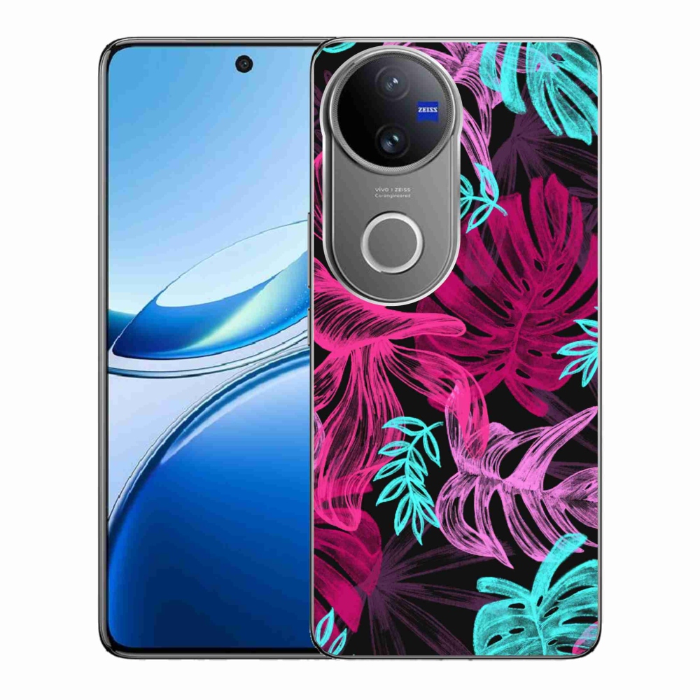 Gélový kryt mmCase na Vivo V50 5G - kvety 1