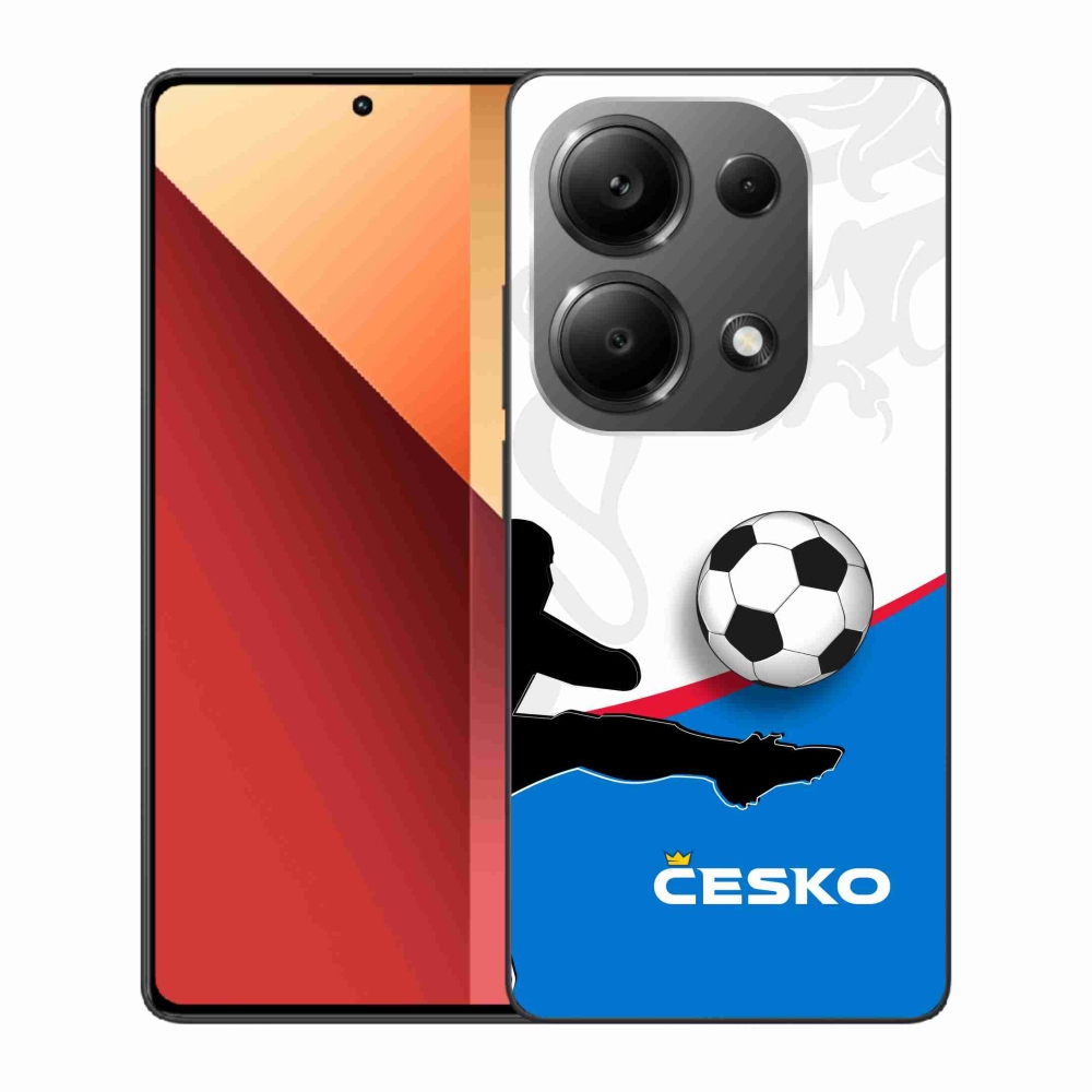 Gélový kryt mmCase na Xiaomi Redmi Note 13 Pro 4G/Poco M6 Pro - futbal Česko 3
