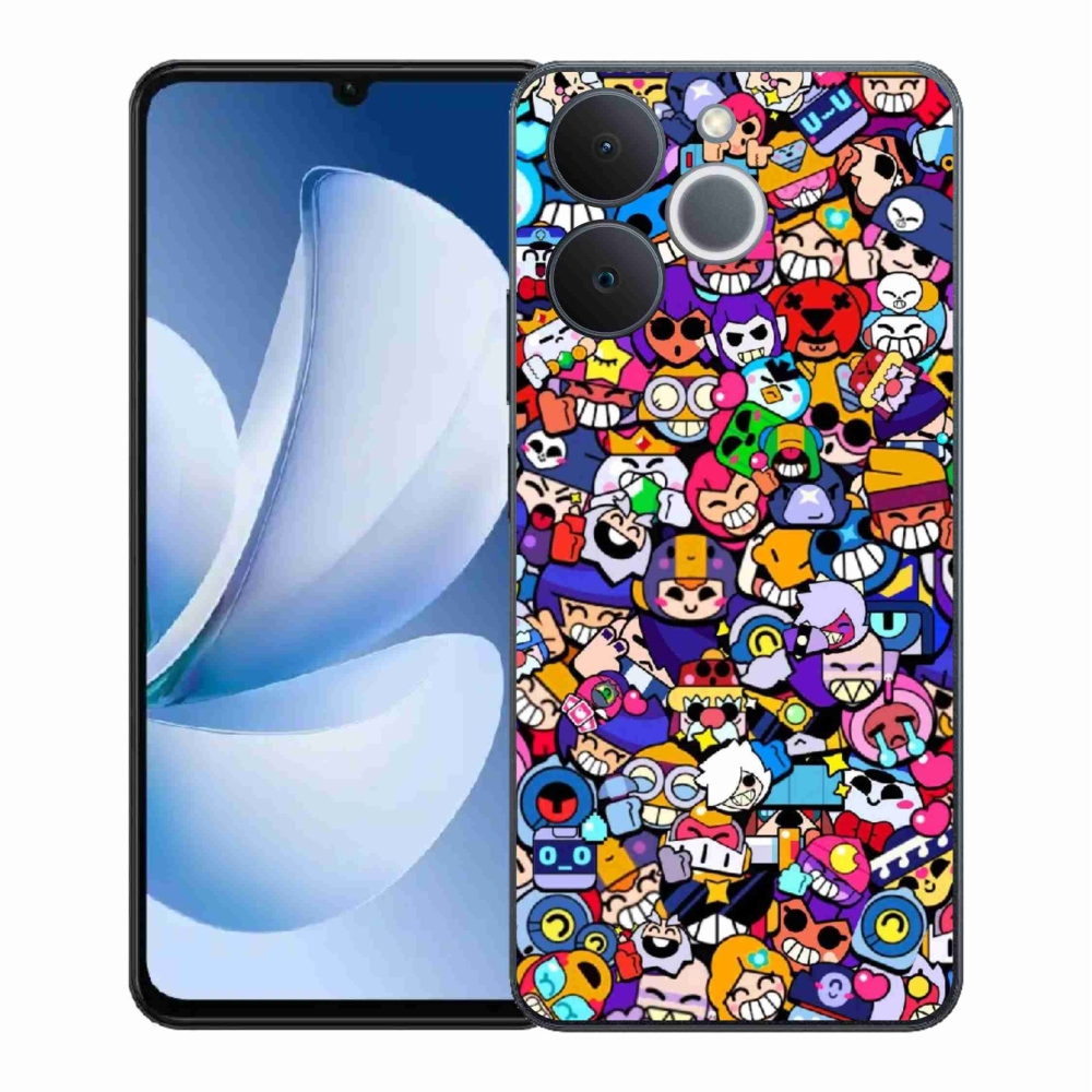 Gélový kryt mmCase na Realme Note 70T - brawl stars 2