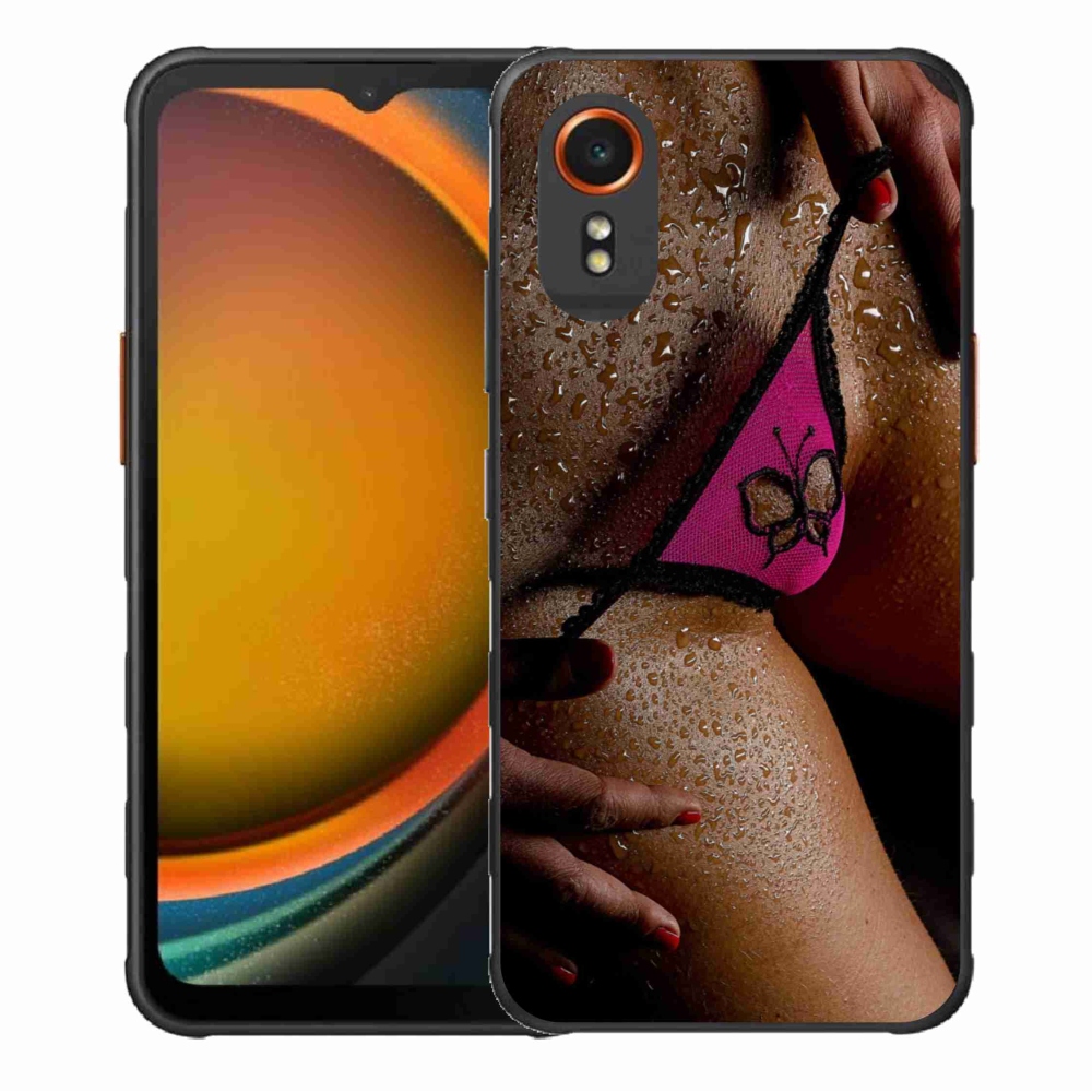 Gélový kryt mmCase na Samsung Galaxy Xcover 7 - sexy žena