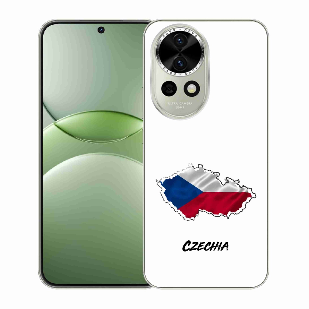 Gélový kryt mmCase na Huawei Nova 13 5G - Czechia biele pozadie