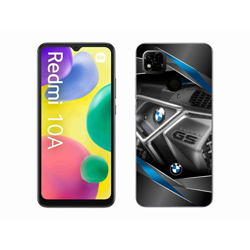 Gélový kryt mmCase na Xiaomi Redmi 10A - motorka bmw