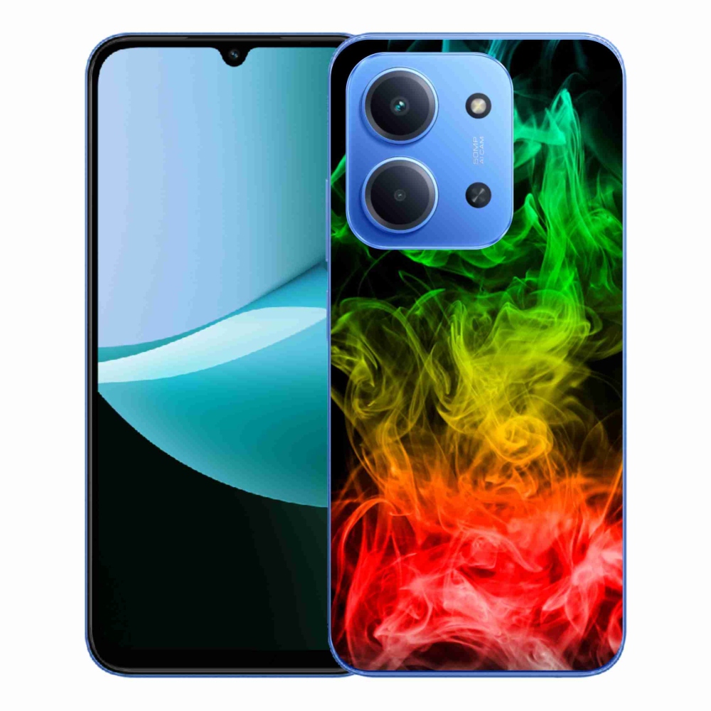 Gélový kryt mmCase na Xiaomi Redmi 15C 4G/5G (173mm) - abstraktný vzor 7