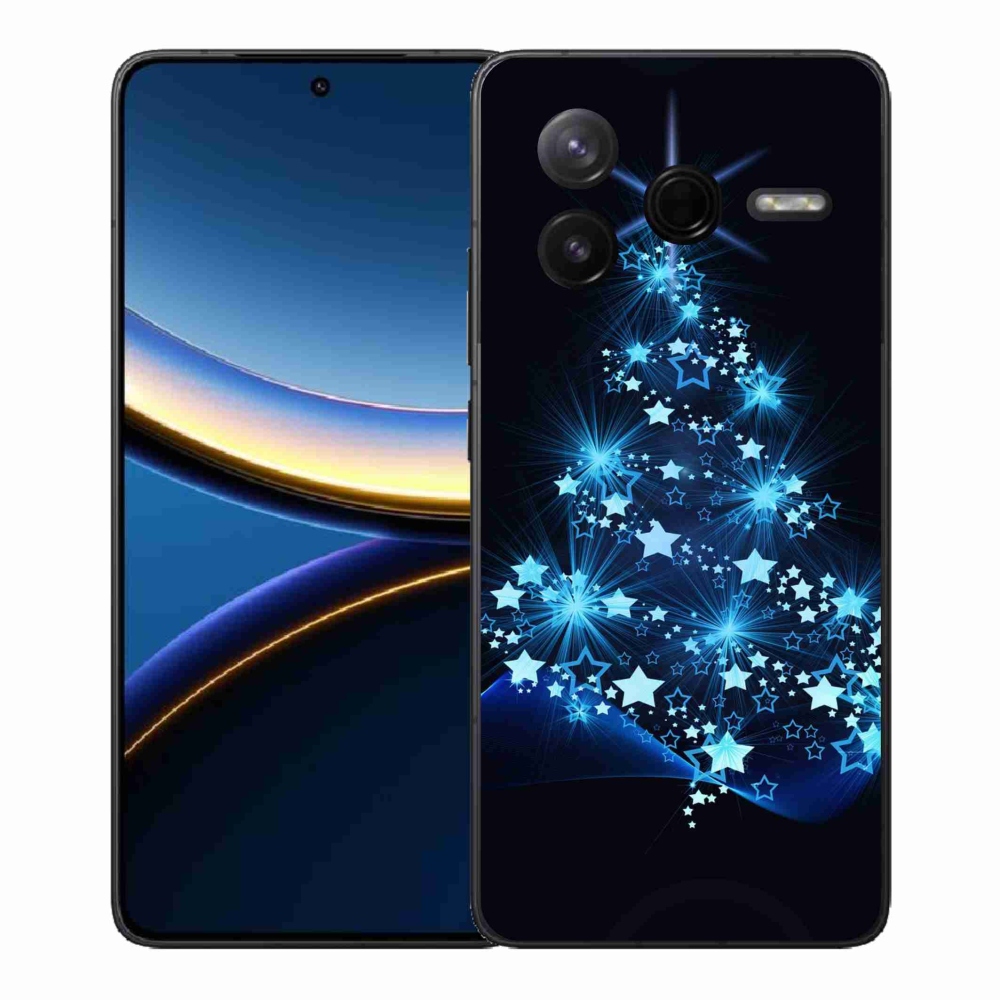 Gélový kryt mmCase na Xiaomi Poco F7 Pro - vianočný stromček