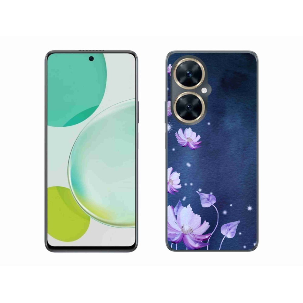 Gélový obal mmCase na Huawei Nova 11i - padajúce kvety