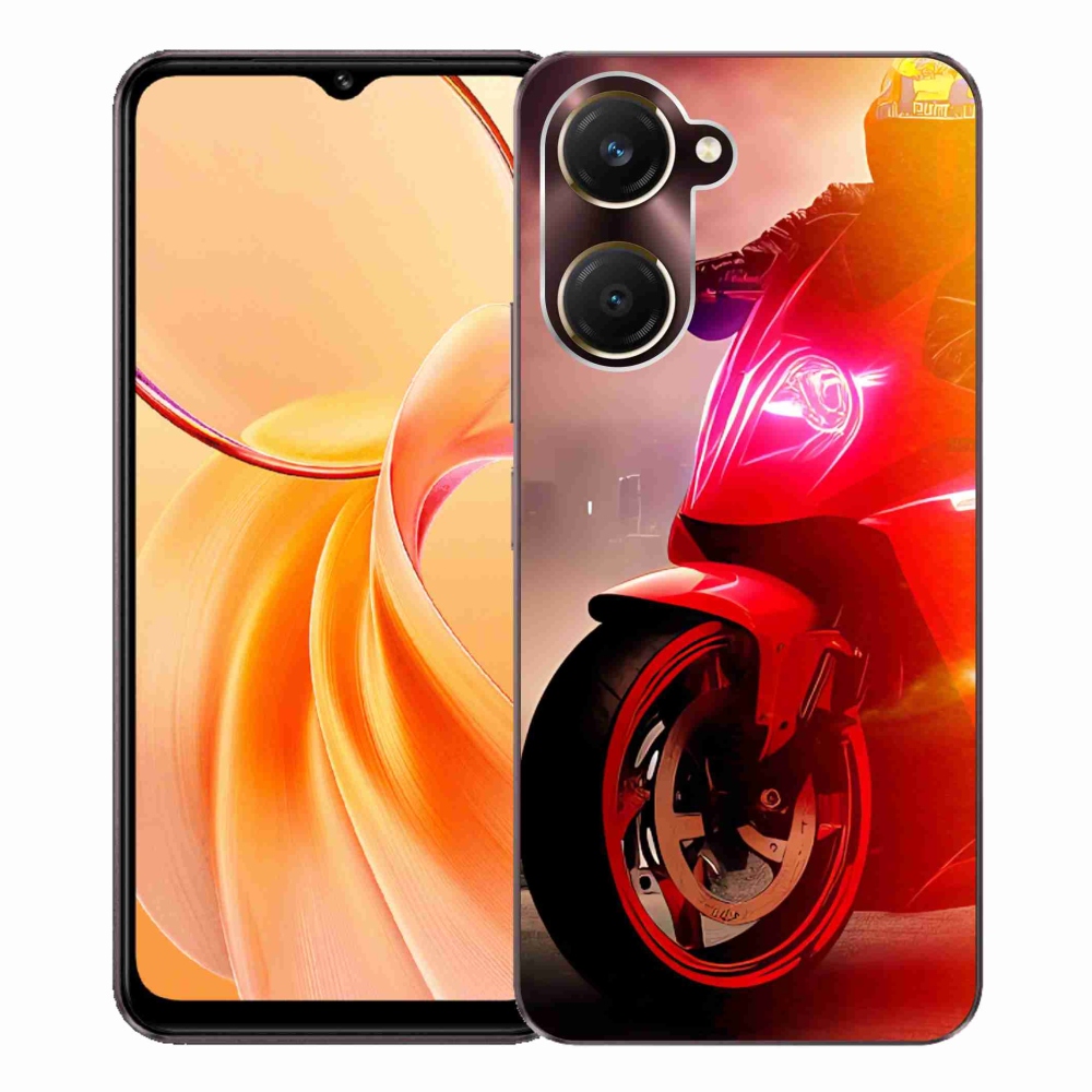 Gélový kryt mmCase na Vivo Y28s 5G - motorka